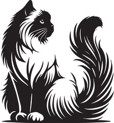 illustration of a cat