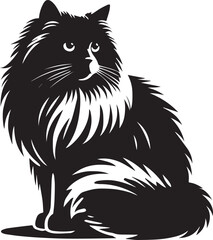 illustration of a cat