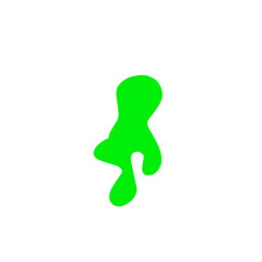 illustration of poisonous green liquid