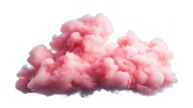 [Cloud Storage Illustration] Whimsical Cloud Storage: Colorful Digital Data Metaphor - Cloud Computing Concept