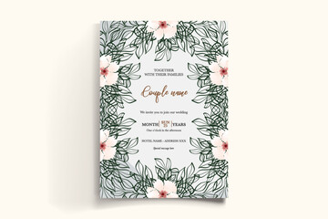 floral bridal shower invitation templates