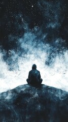 Obraz premium The Starless Sky, Schizoid Personality Disorder