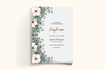 floral bridal shower invitation templates