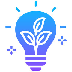 Fototapeta premium Lightbulb Icon