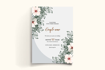 floral bridal shower invitation templates