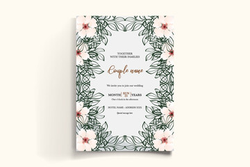 floral bridal shower invitation templates