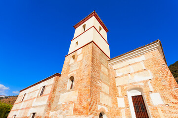 Fototapeta premium Holy Cross Church in Pampaneira village, Spain