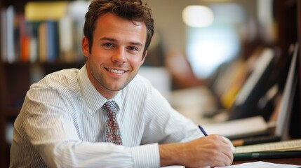 Fototapeta premium Business Accountant Accountant And Bookkeeper, Generative AI