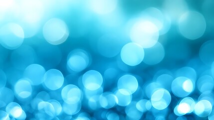 Obraz premium Abstract Blue Bokeh Lights Background Image