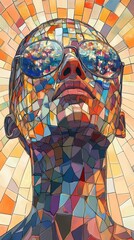 Obraz premium The Mirror Mask, Histrionic Personality Disorder