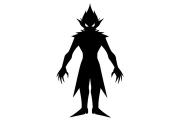 silhouette of a girl