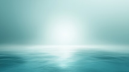 Obraz premium Tranquil Seascape with Soft Light Reflections