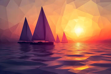 Fading Sunset: The Gentle Embrace of Daylight and Dusk Over Tranquil Waters