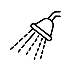 Shower Icon Vector Illustration