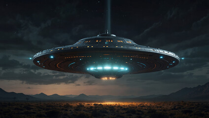 Obraz premium UFO with new look and design 