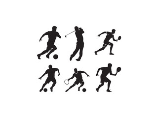 silhouettes of people playing basketball