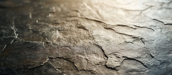 Textured Stone Surface: A Close-Up View of Rough, Gray Rock