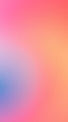Obraz premium Minimalist Gradient in Soft Pink and Peach - Vertical Phone Wallpaper Backgroun