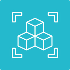 Obraz premium Cubes Icon