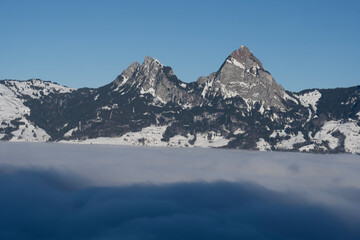 Obraz premium Die Bergen 