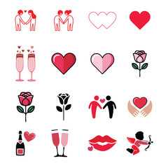Valentines Day Icon Sets