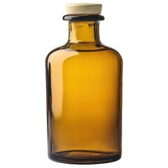 Lab Bottle for Chemical Experimentation and Storage on Transparent PNG background.