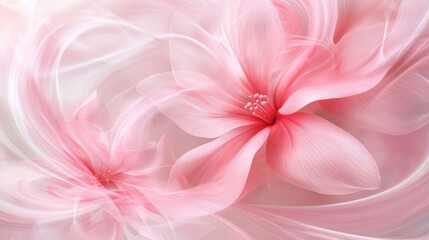 Wind swirls with flower pink petals isolated on transparent background. Vector realistic illustration of spiral air vortex with flying blossom petals, magic dust splash