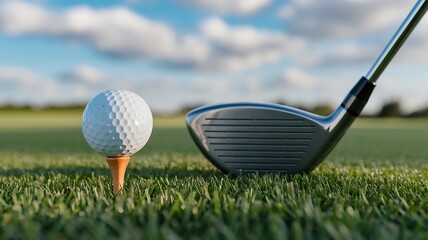 Ready for the perfect swing on a sunny day

