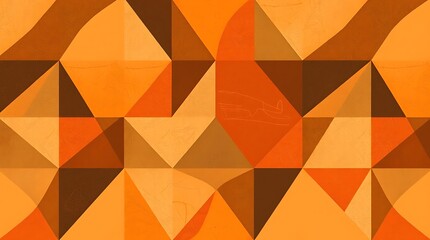 Fototapeta premium Autumnal Geometric Abstract 