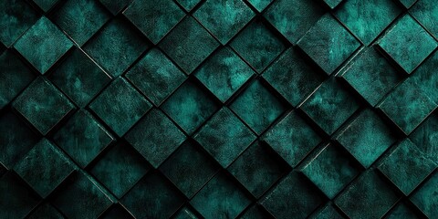 Green background with a pattern of squares