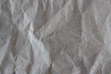 Crumpled wrapping paper texture background