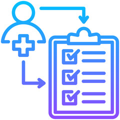 Fototapeta premium Outcomes Icon