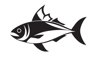 fish vector silhouette