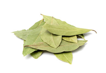 Fototapeta premium Dry Bay Leaves, Laurel Leaf, Natural Spicy Bayleaf, Fragrant Ingredient, Aromatic Spice