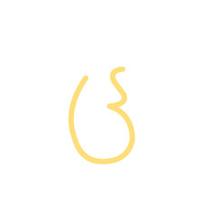 Obraz premium Georgian alphabet vector