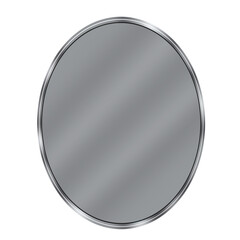 Luxury Oval Silver Frame
