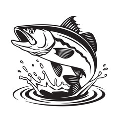 fish vector silhouette
