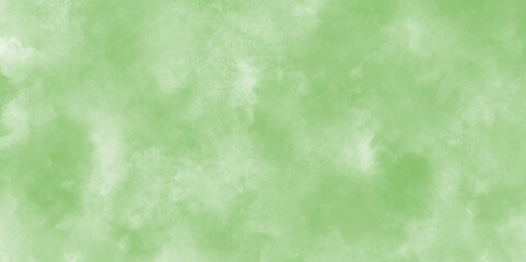 Green watercolor background for textures background,blotches of watercolor paint, textured grainy paper,elegant pastel green stripes with white center,