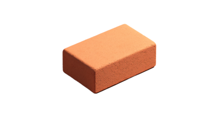 bricks isolated on white