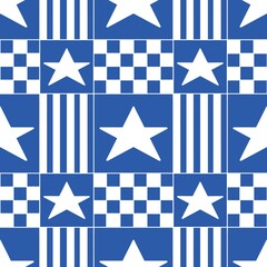 seamless pattern with stars