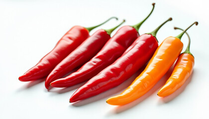 Colorful Chili Peppers - A Culinary Delight