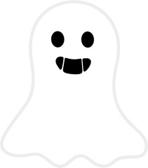 cute halloween ghost doodle