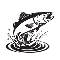fish vector silhouette