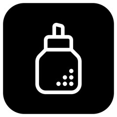 Editable sugar bottle vector icon. Cafe, coffee shop, restaurant, drink, beverages. Part of a big icon set family. Perfect for web and app interfaces, presentations, infographics, etc