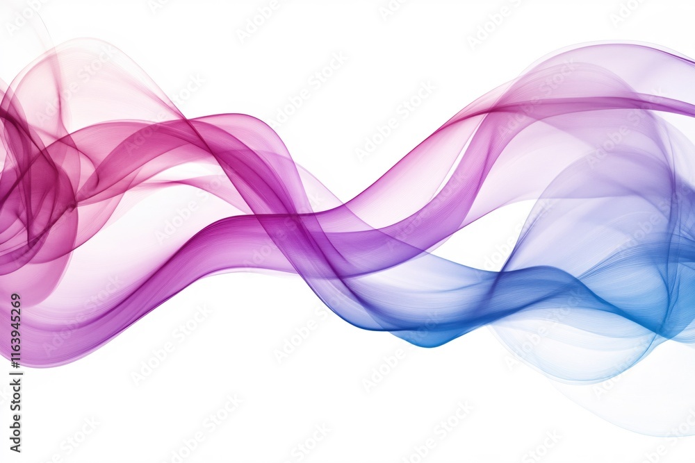 Poster abstract colorful wave background with smooth gradients and vibrant hues