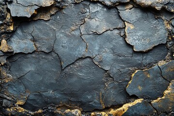 Fototapeta premium an abstract grunge background features dirt textures framed in black, creating a striking visual resource with ample space for text or images, ready for creative projects that need a bold statement