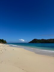 White Sand Beach in the Seychelles 