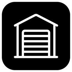 Editable garage, warehouse vector icon. Part of a big icon set family. Perfect for web and app interfaces, presentations, infographics, etc