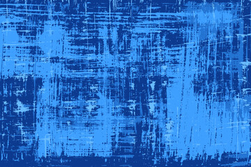 Grainy rough bold brush strokes, curves, spots with hand drawn texture. Distress damaged  vintage template. Retro grunge background for posters, backdrop. Old painted wall design.