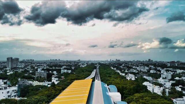 Bangalore city top view 4k redited version of the view after few years this will be the memories of Bangalore.